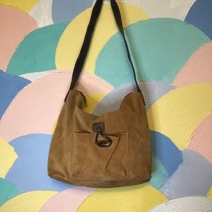 Relativity leather Handbag color brown and tan